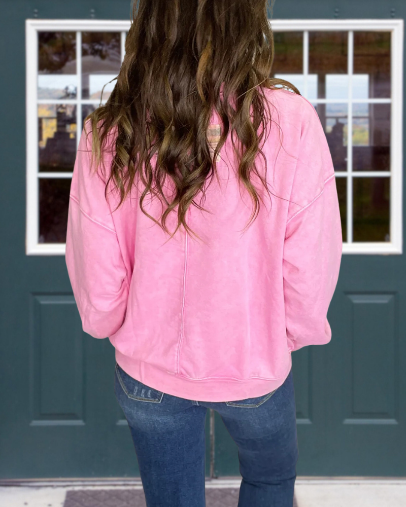 Romantic Heart Crewneck Sweatshirt