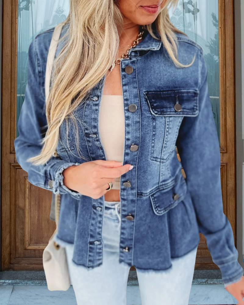 Glamour Chic Denim Jacket