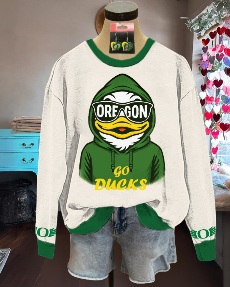 Oregon Ducks Graphic Sweatshirt
