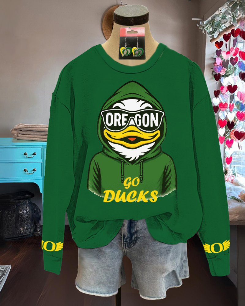 Oregon Ducks Graphic Sweatshirt