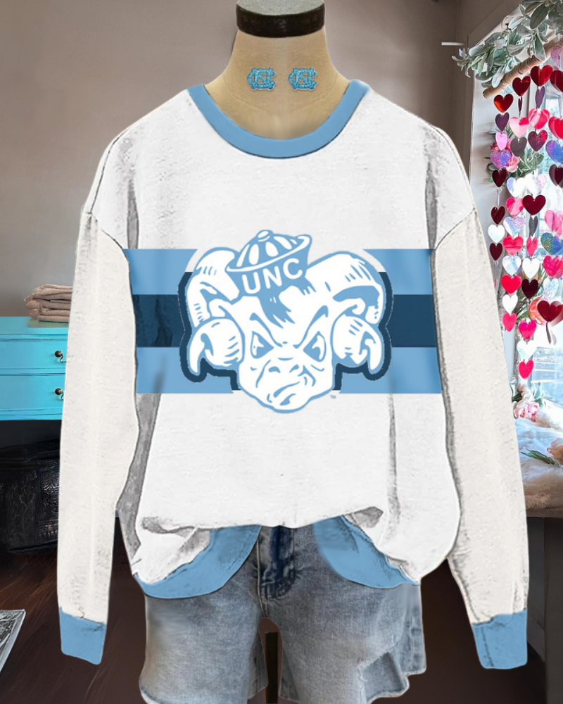 UNC Rameses Graphic Sweatshirt