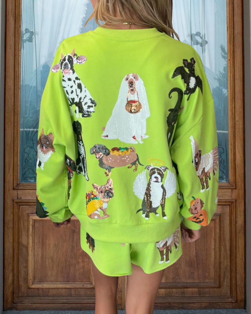 Fashion Mixed Dog Party Sequin Set