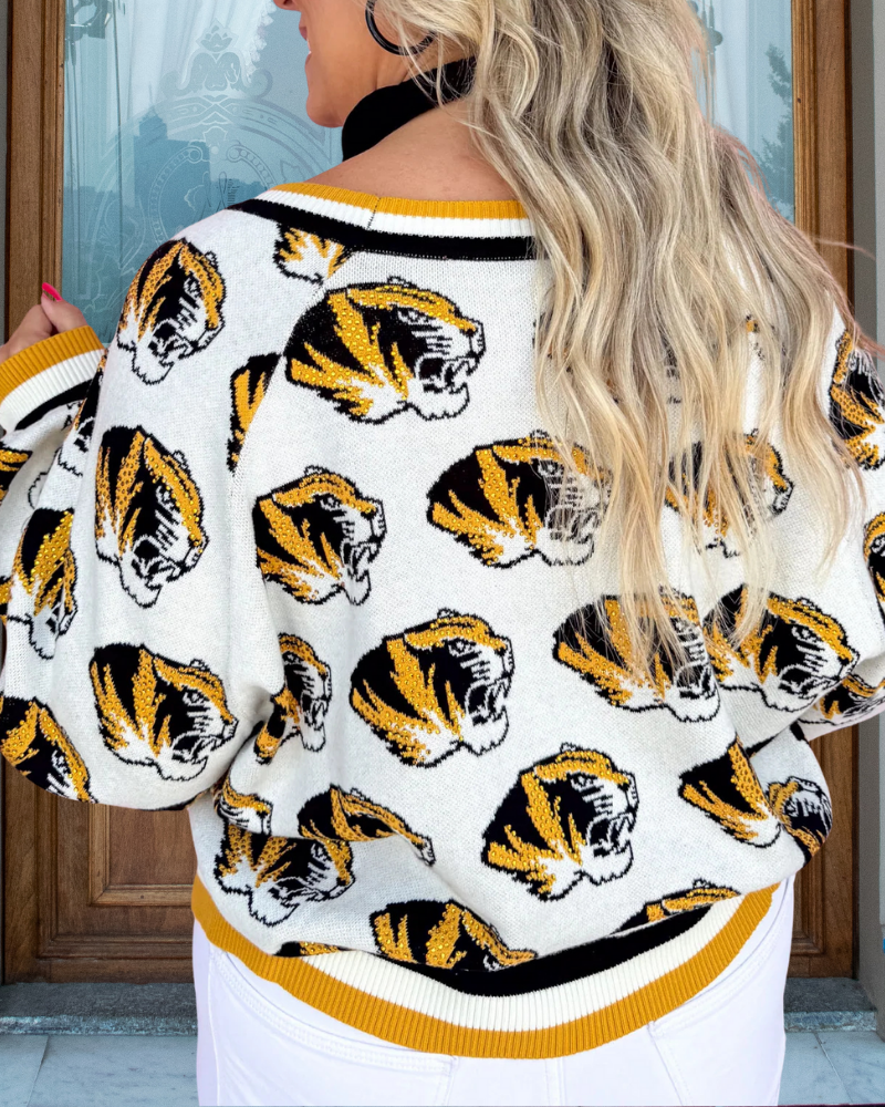 Missouri Tigers V-neck Cardigan