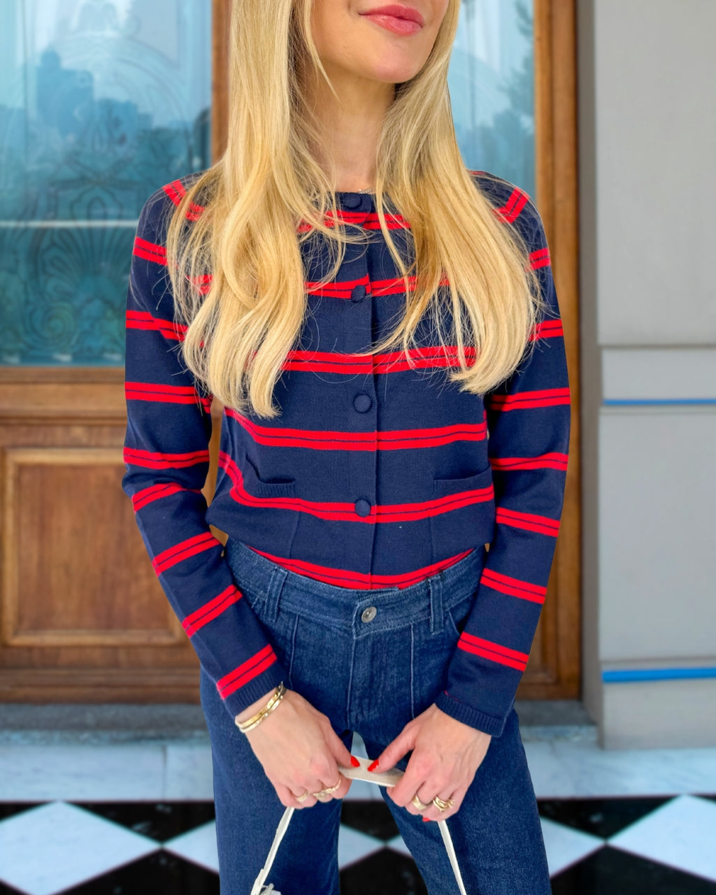 Trendy Classic Striped Cardigan