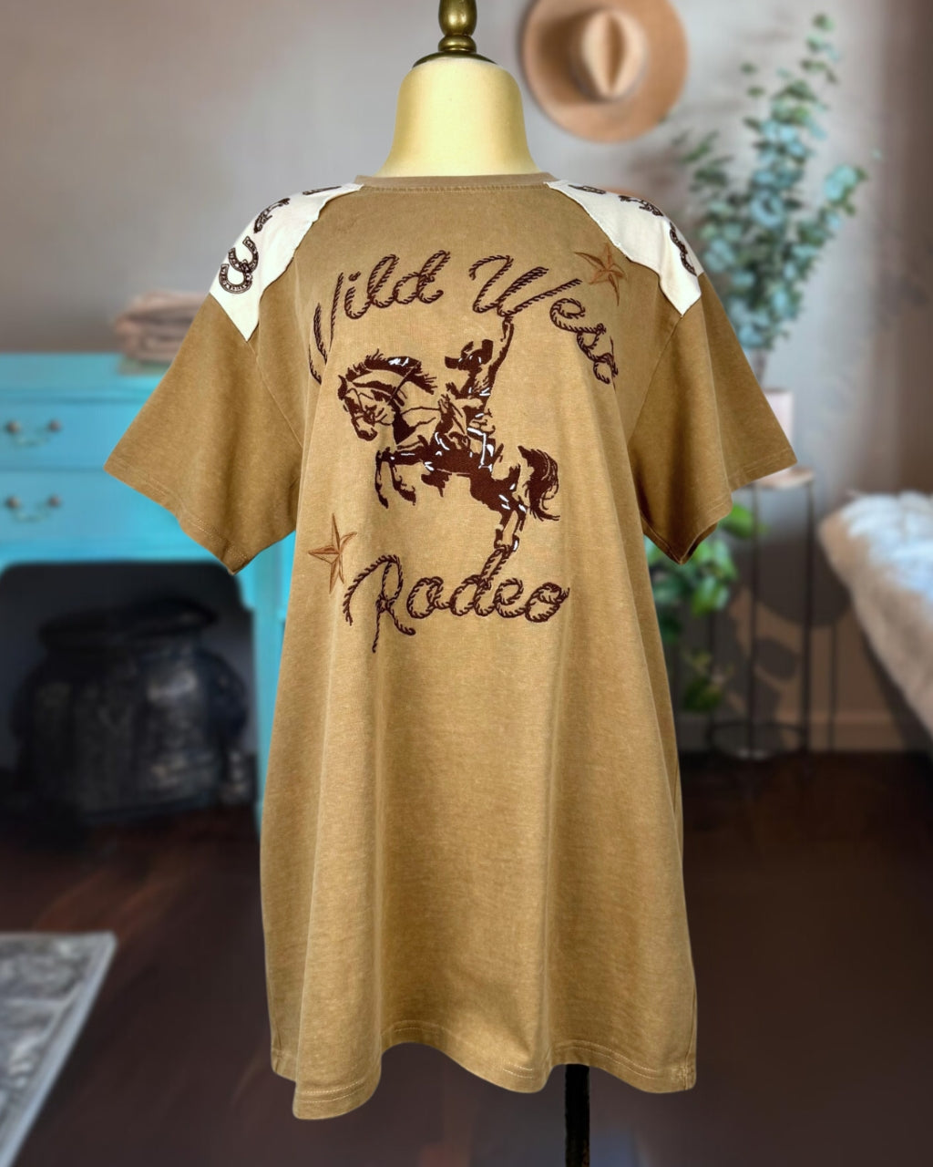 Cowgirl Rodeo T-shirt Dress