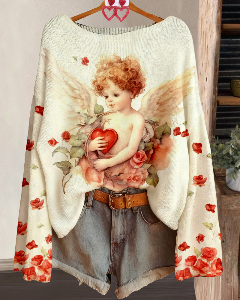 Romantic Rose Angel Top