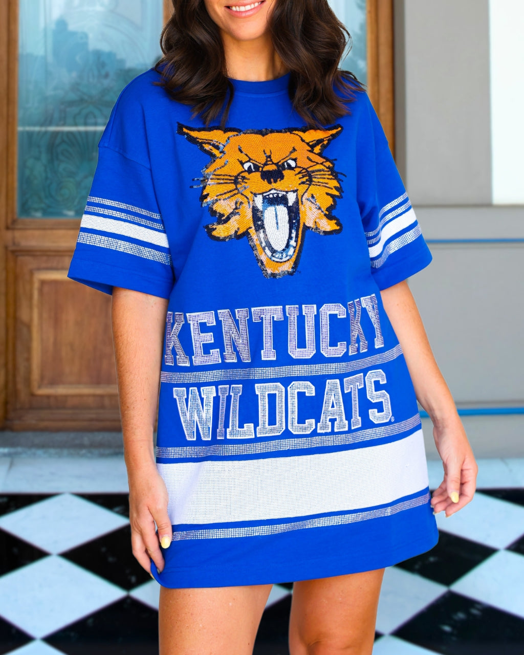 Wildcat Sequin T-shirt Dress
