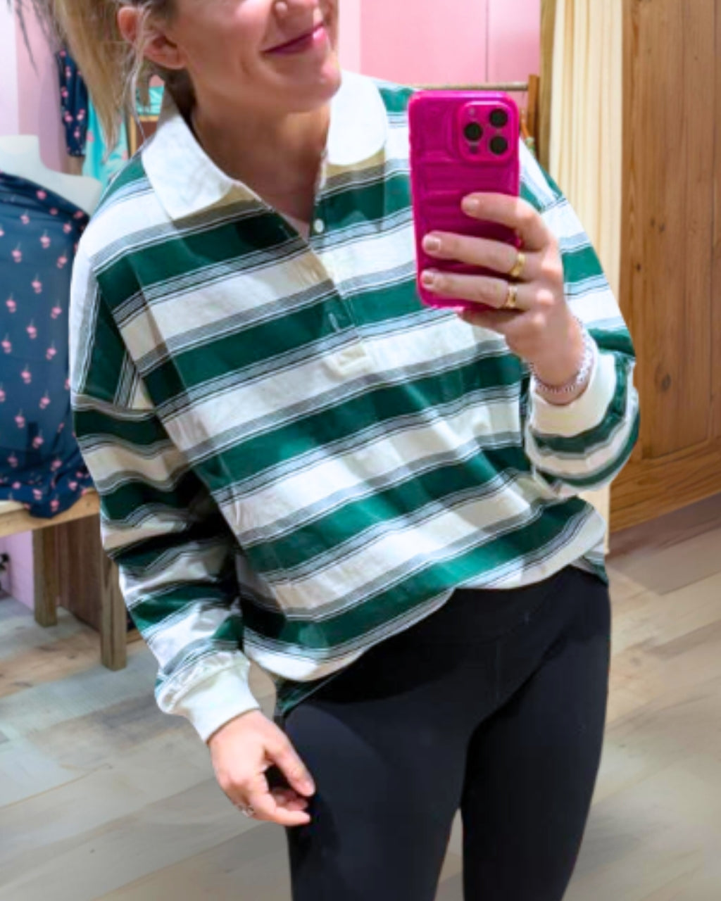 Sporty Club Polo Sweatshirt