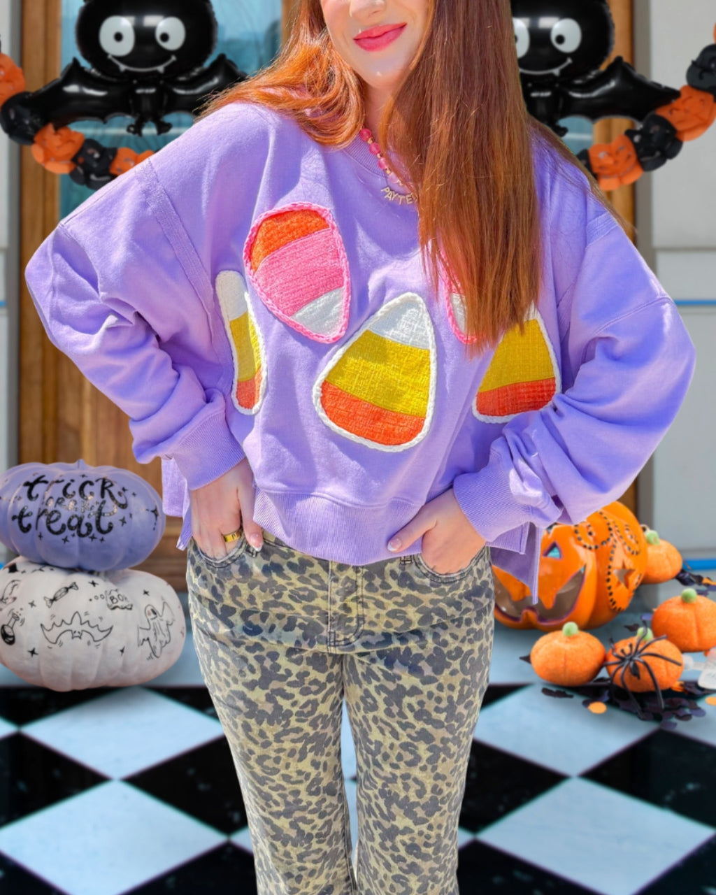 Candy Corn  Party Sweatshirt