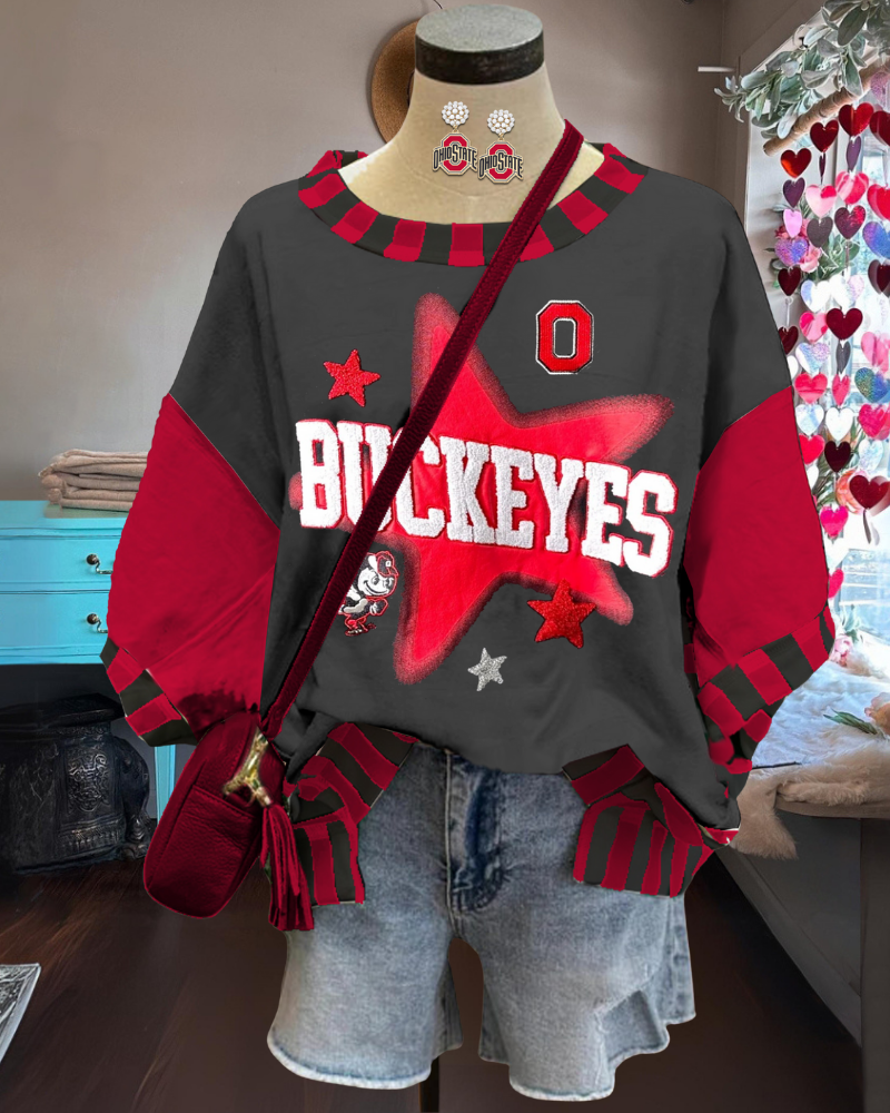 OHIO Buckeyes Graphic Top