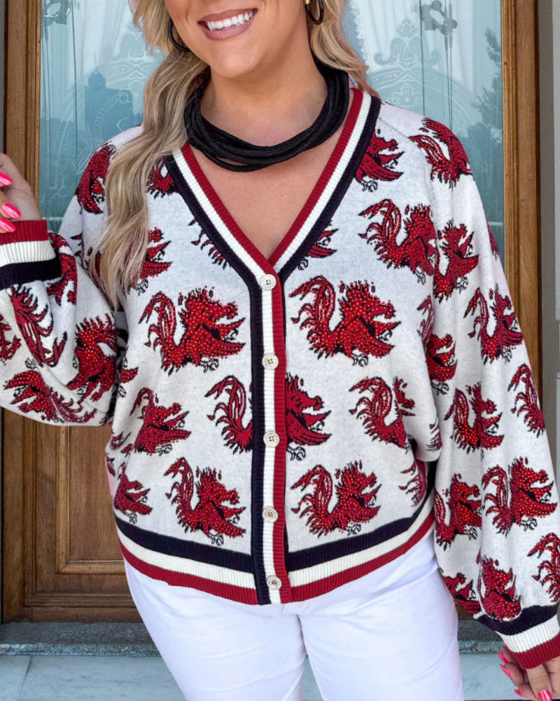 South Carolina V-neck Cardigan