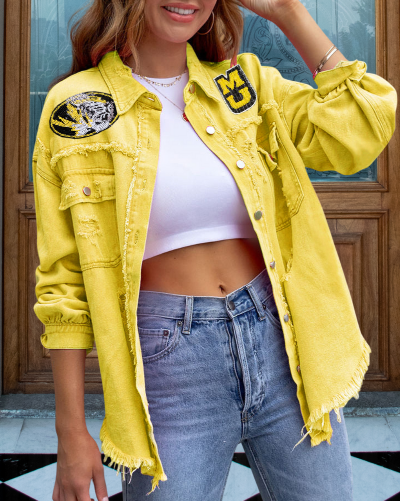 Mizzou Tiger Sequin Jacket
