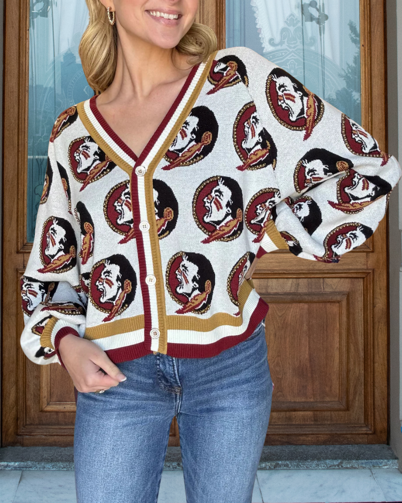 Florida State Seminoles Logo Cardigan
