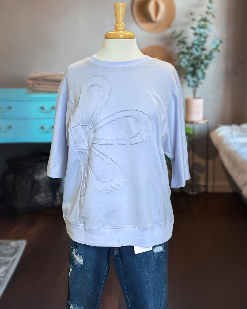 Flower Patch Washed Top