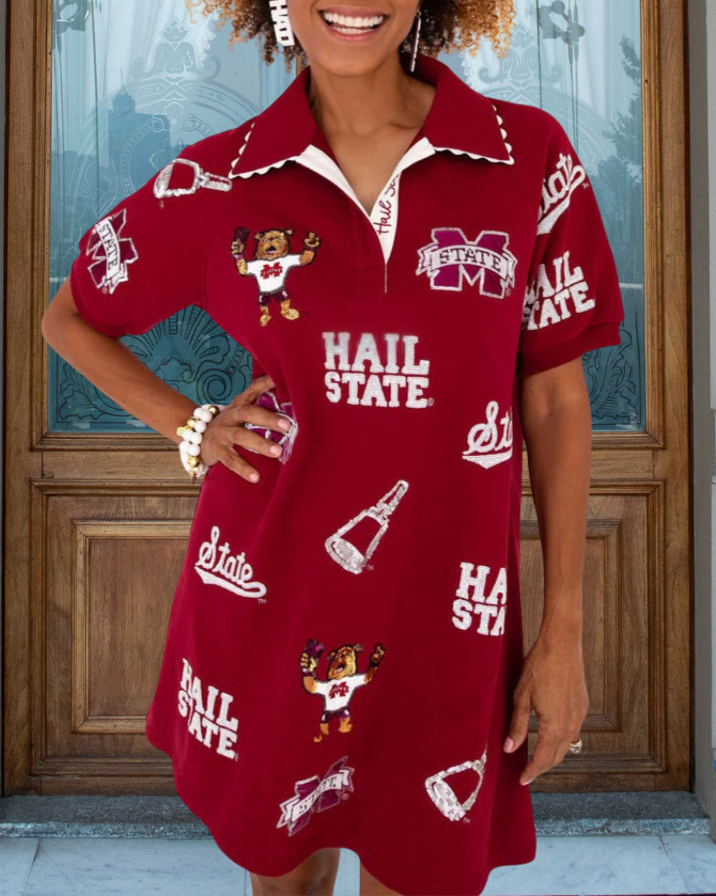 Mississippi State Sequin Dress