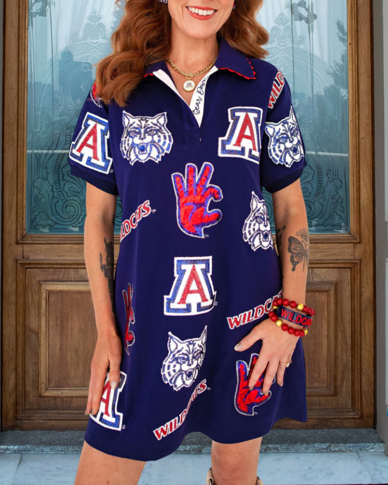 Arizona Wildcats Sequin Dress