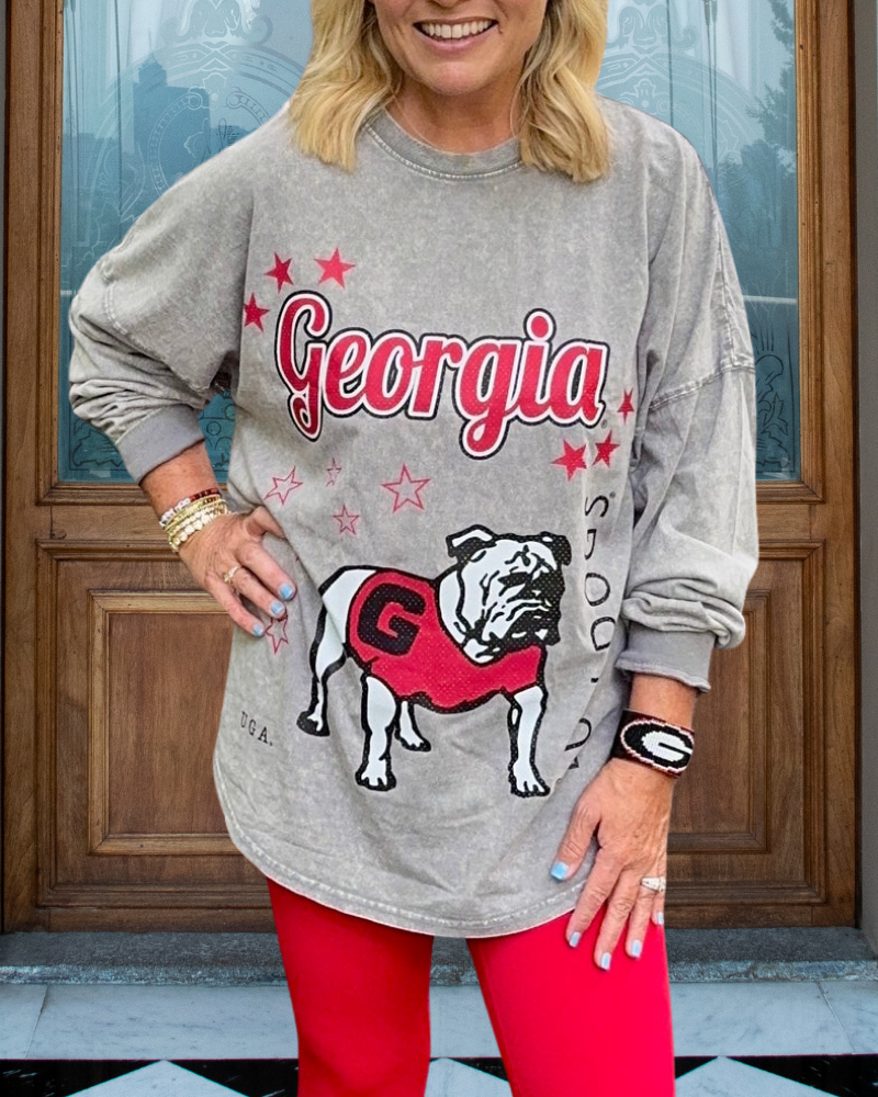 Georgia Bulldog Crewneck Sweatshirt