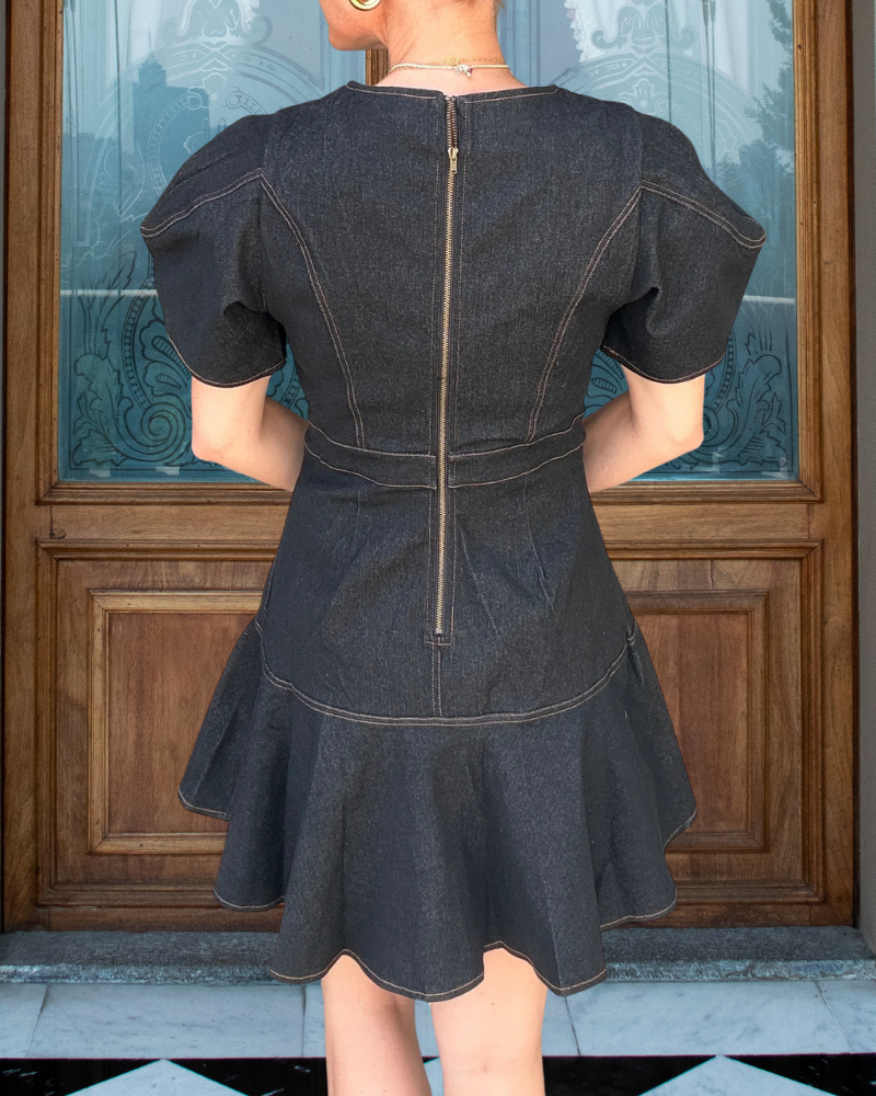 Chic Denim Mini Dress