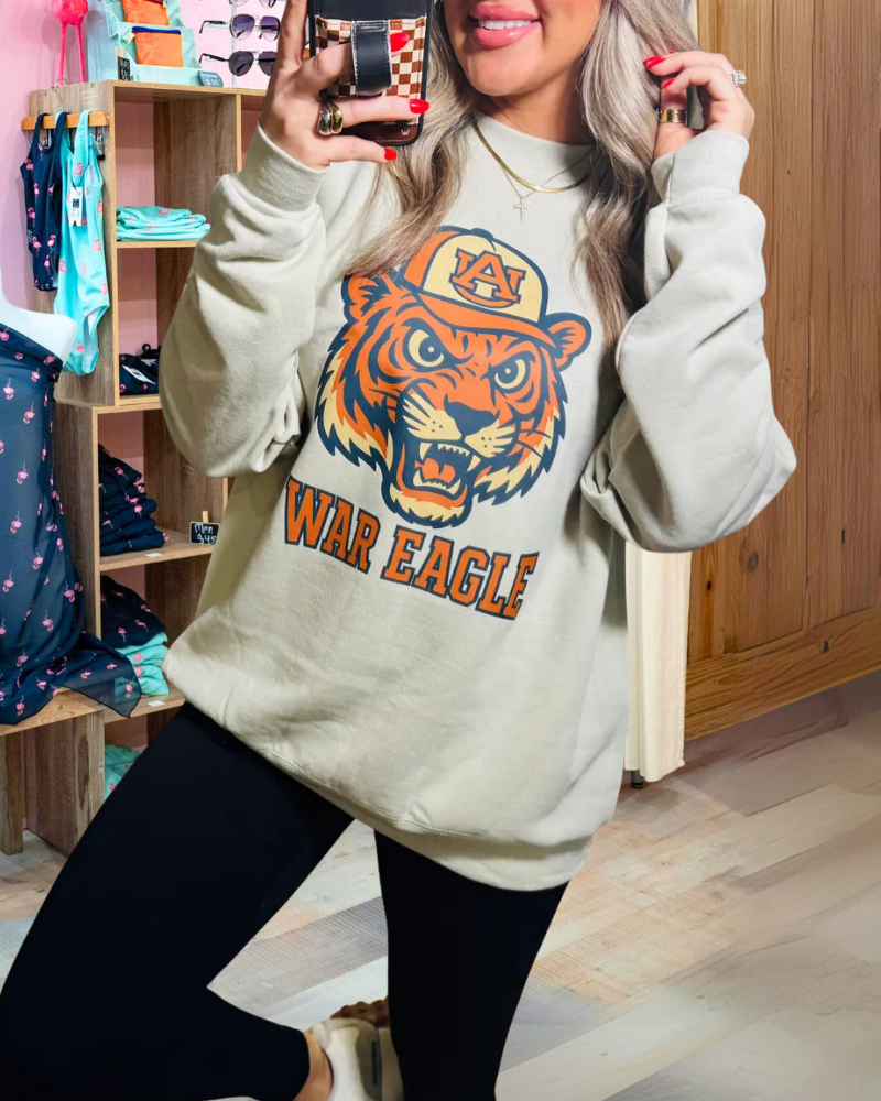 Auburn War Eagle Crewneck Sweatshirt