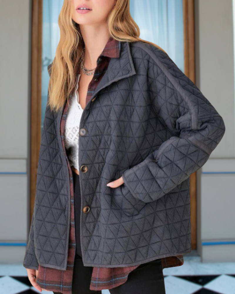 Oversize Soft Quilted Jacket
