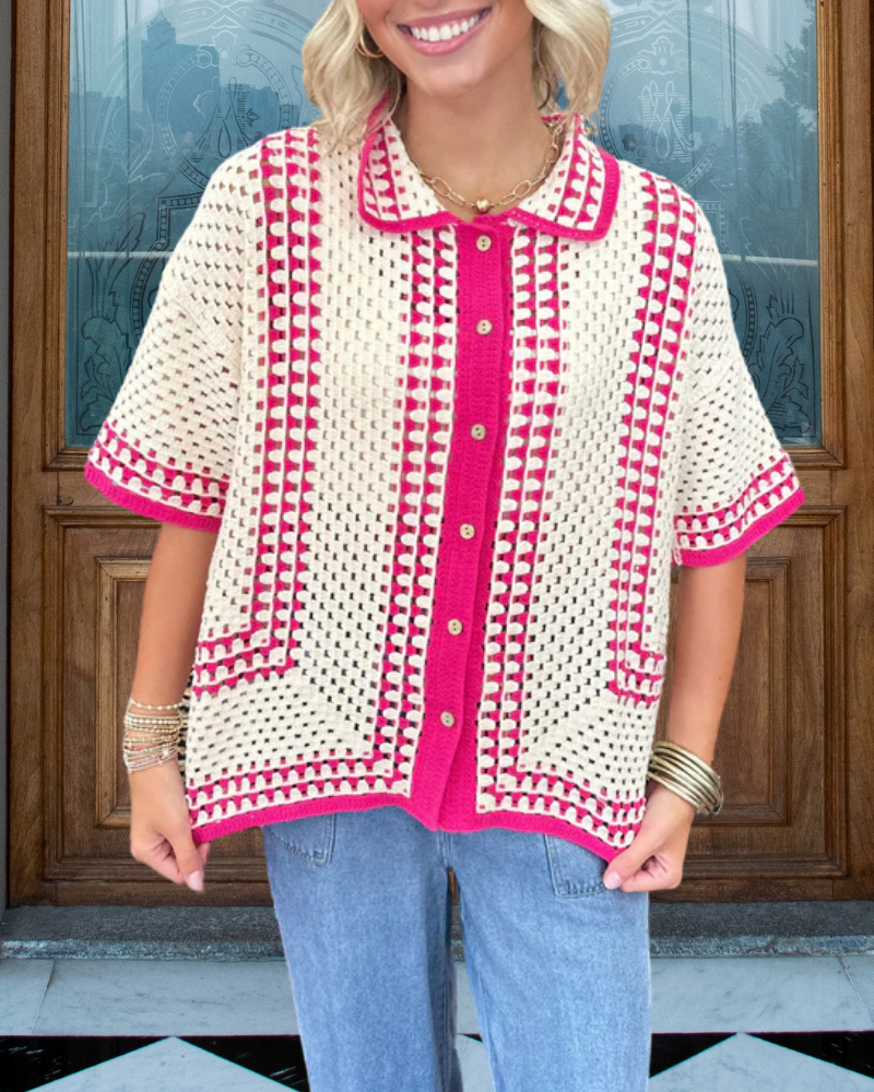 Chic Knit Sweater Top