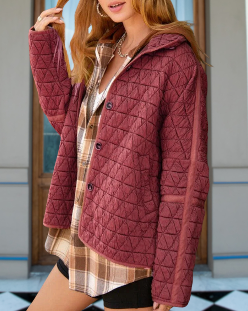 Oversize Soft Quilted Jacket