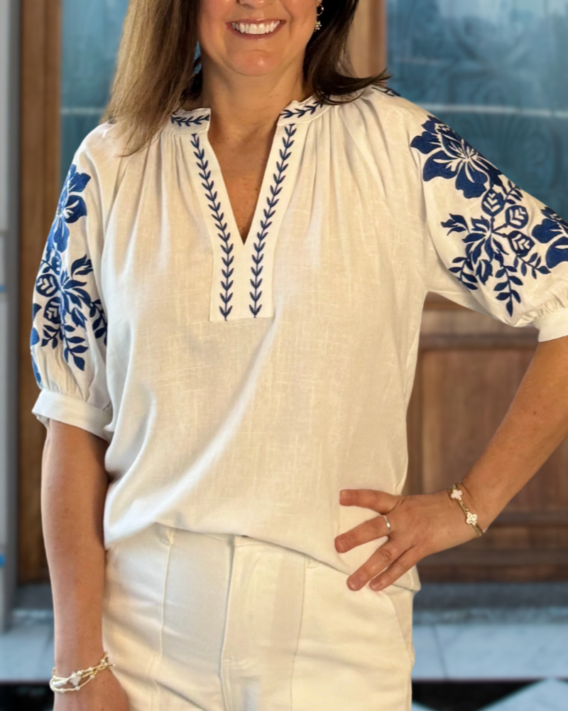 Boho Dream Embroidered Top