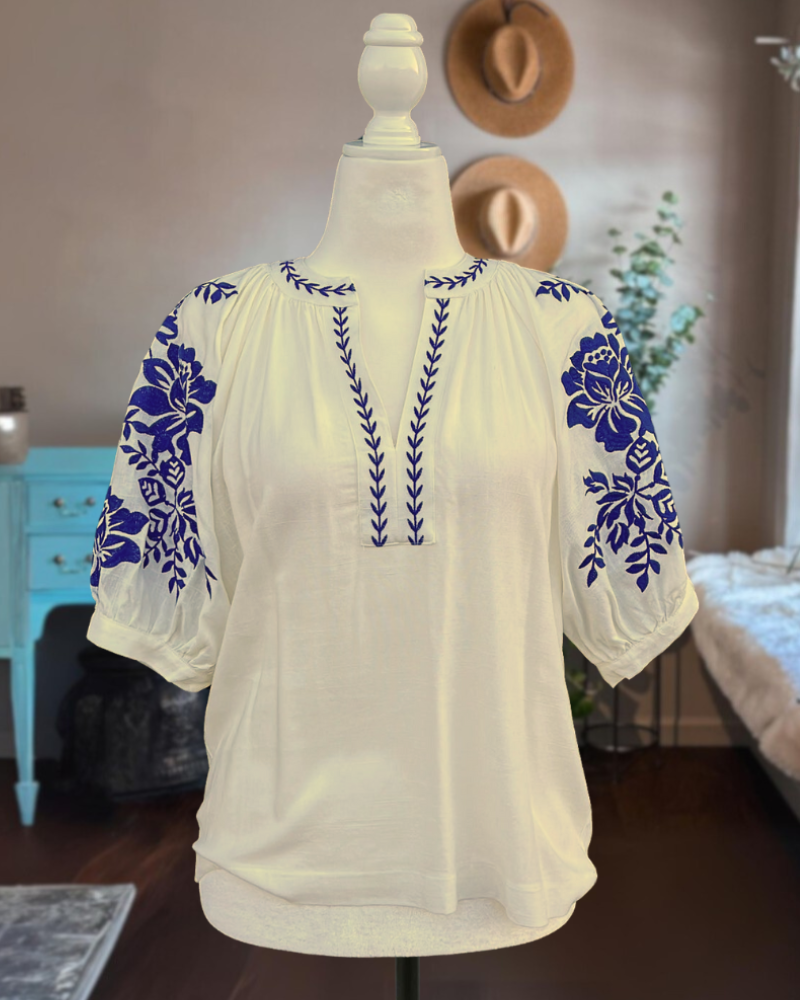 Boho Dream Embroidered Top