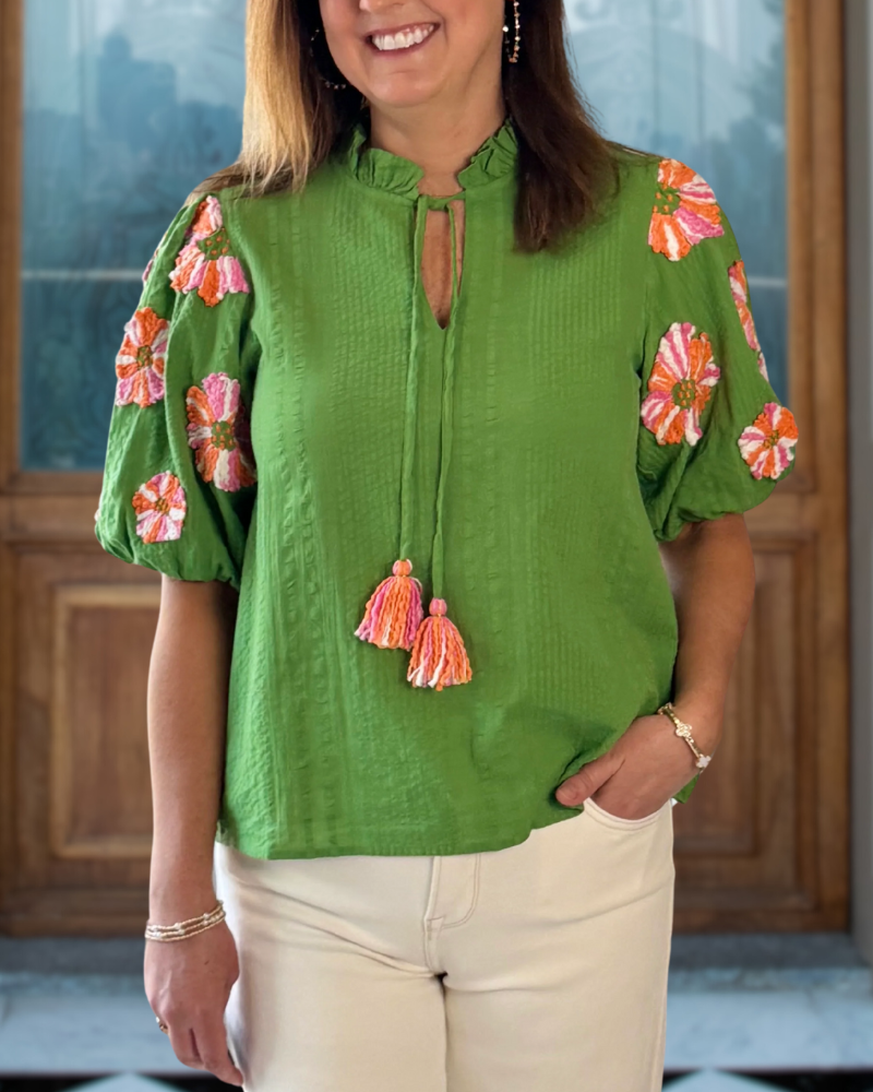 Fresh Floral Top