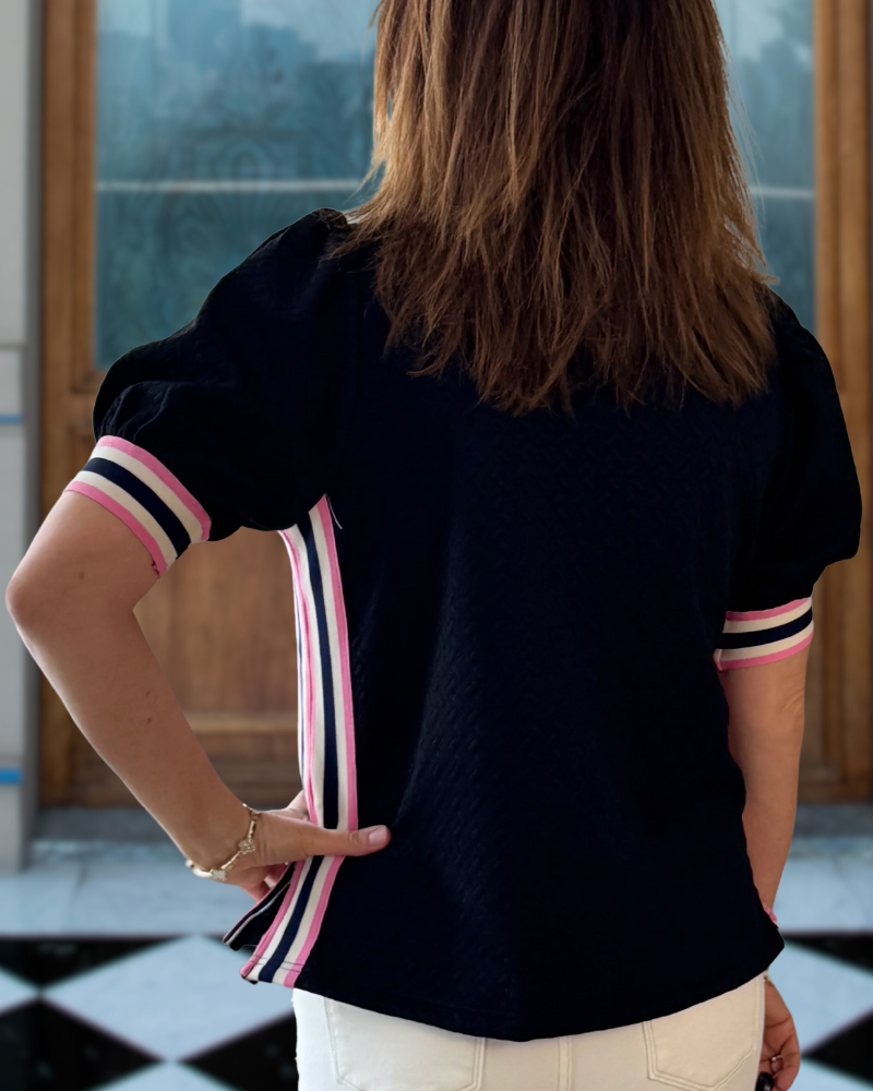 Color Clash Joy Top