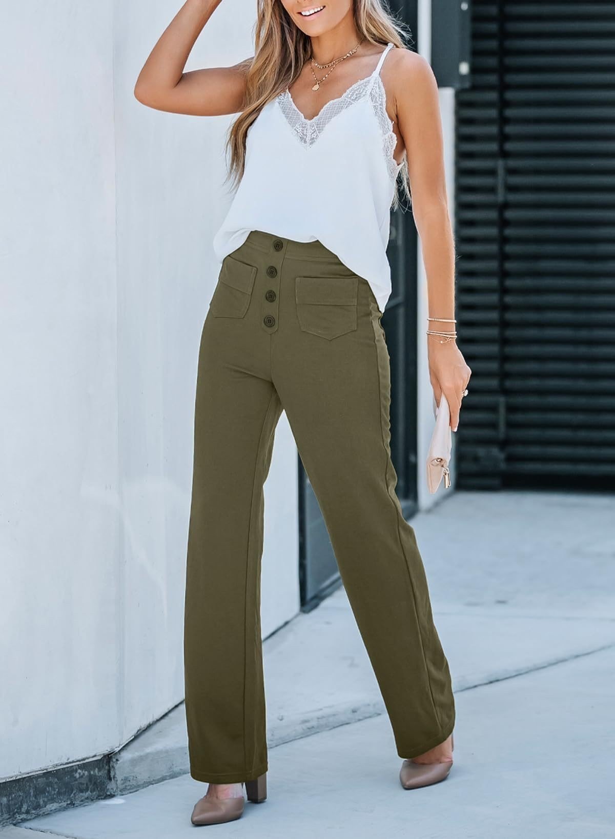 Big Sale 50%OFF⚡All-Rounder Trousers🔥Women's Casual High Stretch Waist Pants